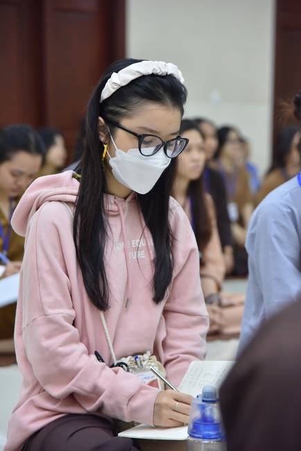 Fourth day of Summer Retreat 2022 at Hoang Phap Pagoda