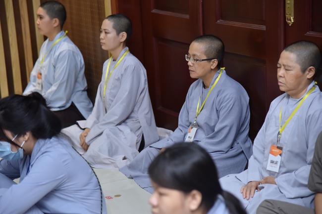 Fourth day of Summer Retreat 2022 at Hoang Phap Pagoda