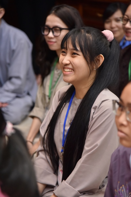 Fourth day of Summer Retreat 2022 at Hoang Phap Pagoda