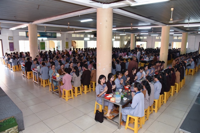 Fourth day of Summer Retreat 2022 at Hoang Phap Pagoda