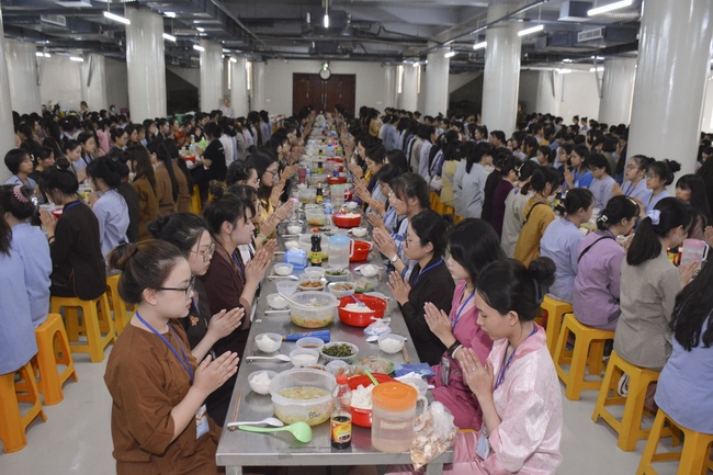 Fourth day of Summer Retreat 2022 at Hoang Phap Pagoda