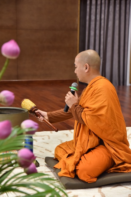 Fourth day of Summer Retreat 2022 at Hoang Phap Pagoda