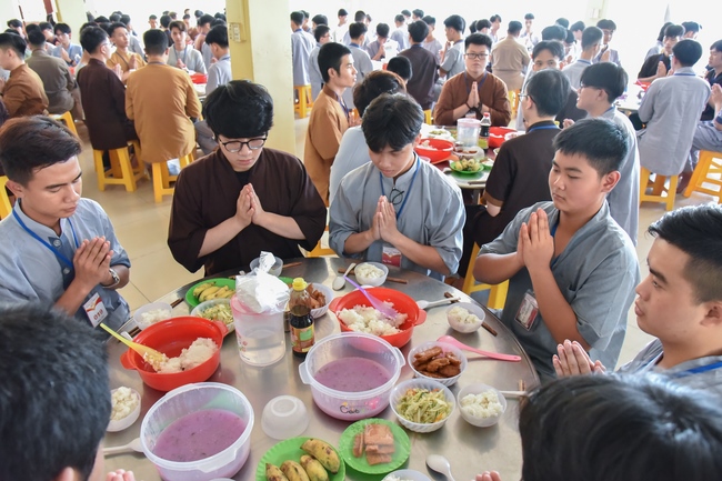 Fourth day of Summer Retreat 2022 at Hoang Phap Pagoda