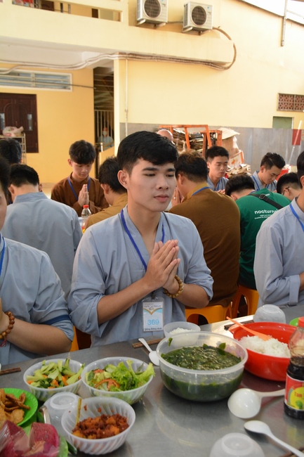Fourth day of Summer Retreat 2022 at Hoang Phap Pagoda