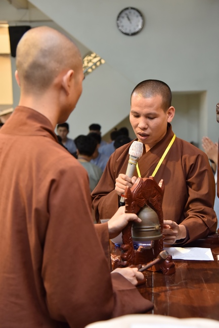 Fourth day of Summer Retreat 2022 at Hoang Phap Pagoda