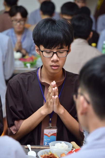 Fourth day of Summer Retreat 2022 at Hoang Phap Pagoda