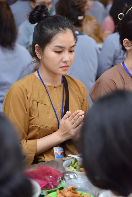 Fourth day of Summer Retreat 2022 at Hoang Phap Pagoda