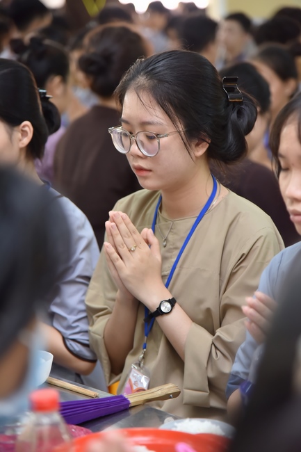 Fourth day of Summer Retreat 2022 at Hoang Phap Pagoda