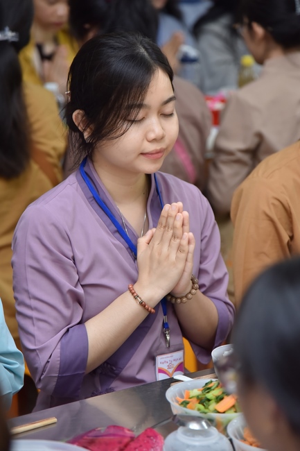 Fourth day of Summer Retreat 2022 at Hoang Phap Pagoda