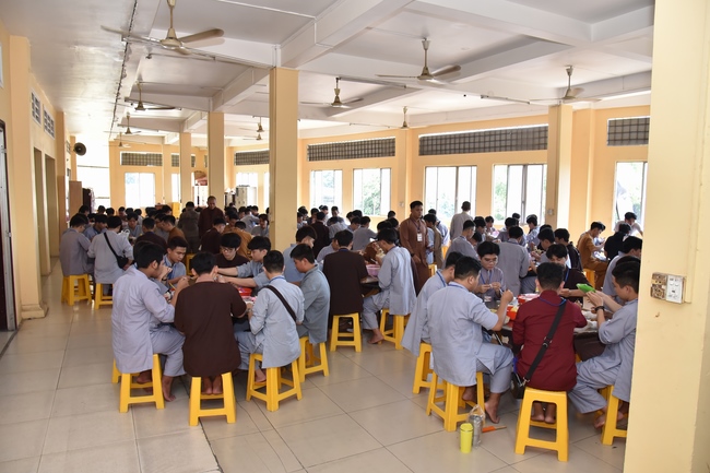 Fourth day of Summer Retreat 2022 at Hoang Phap Pagoda