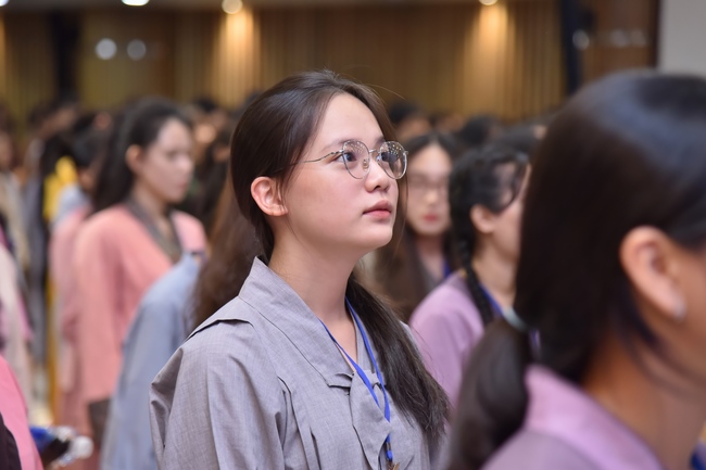Fourth day of Summer Retreat 2022 at Hoang Phap Pagoda