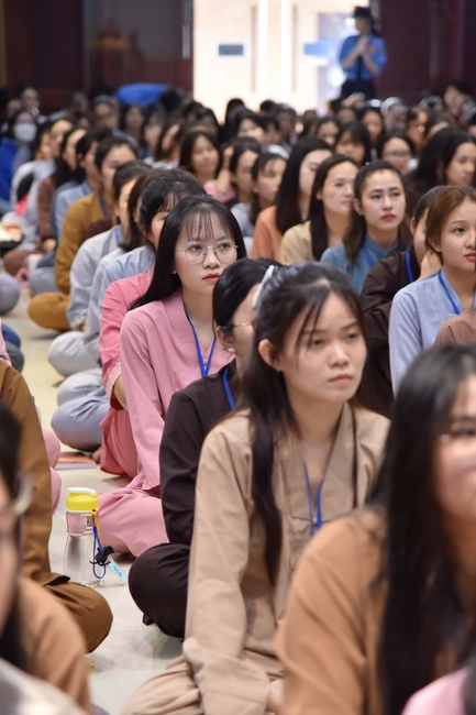 Fourth day of Summer Retreat 2022 at Hoang Phap Pagoda