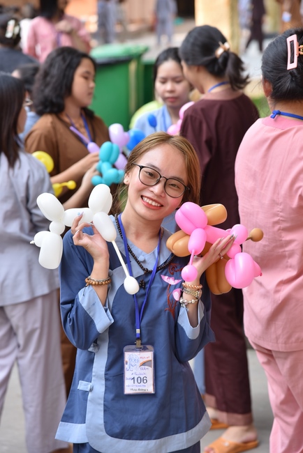 Fifth day of Summer Retreat 2022 at Hoang Phap Pagoda