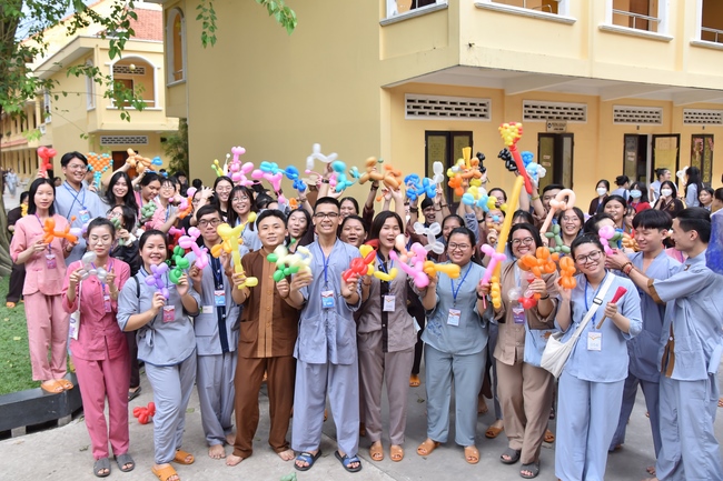 Fifth day of Summer Retreat 2022 at Hoang Phap Pagoda
