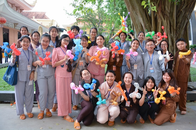 Fifth day of Summer Retreat 2022 at Hoang Phap Pagoda