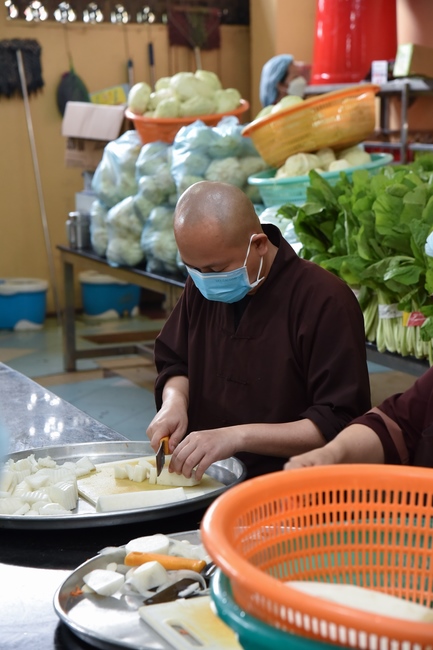 Fifth day of Summer Retreat 2022 at Hoang Phap Pagoda