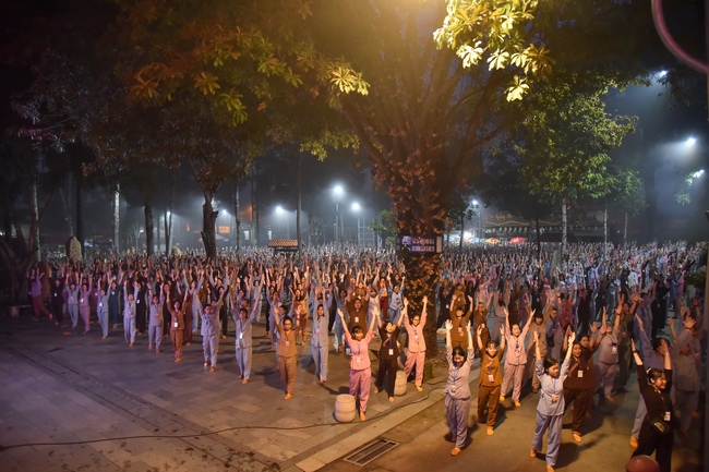Fifth day of Summer Retreat 2022 at Hoang Phap Pagoda