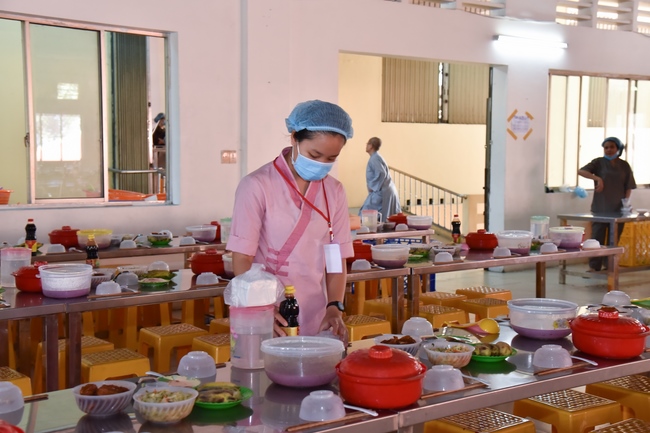 Fifth day of Summer Retreat 2022 at Hoang Phap Pagoda