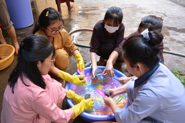 Fifth day of Summer Retreat 2022 at Hoang Phap Pagoda