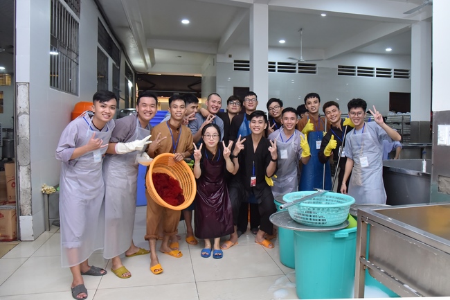 Fifth day of Summer Retreat 2022 at Hoang Phap Pagoda