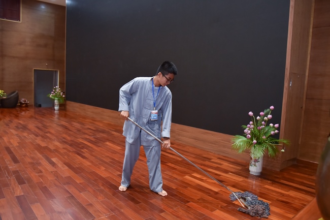 Fifth day of Summer Retreat 2022 at Hoang Phap Pagoda