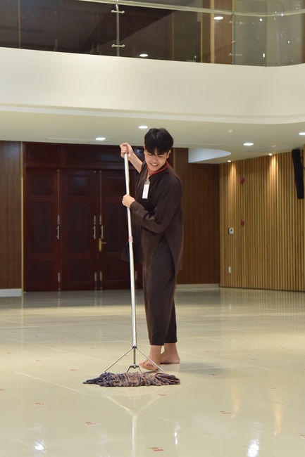 Fifth day of Summer Retreat 2022 at Hoang Phap Pagoda