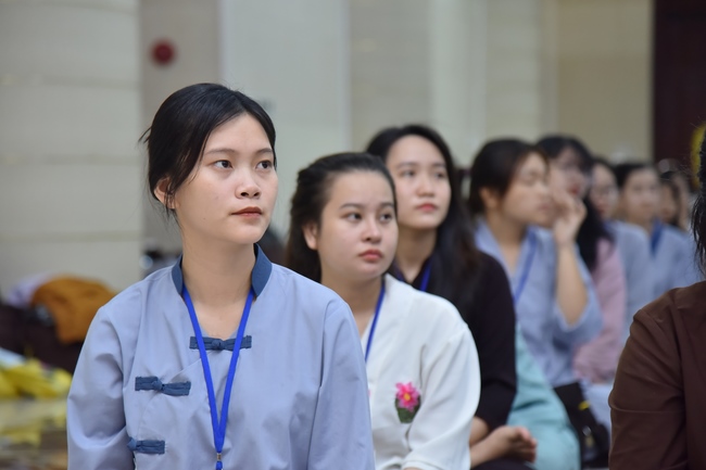 Fifth day of Summer Retreat 2022 at Hoang Phap Pagoda