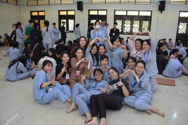 Fifth day of Summer Retreat 2022 at Hoang Phap Pagoda