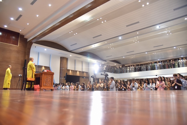 Fifth day of Summer Retreat 2022 at Hoang Phap Pagoda