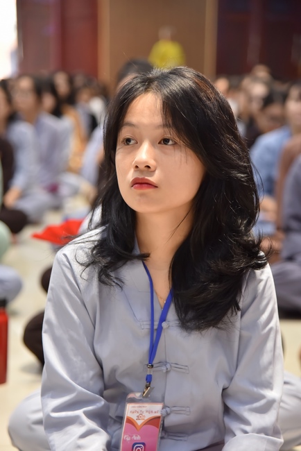 Fifth day of Summer Retreat 2022 at Hoang Phap Pagoda