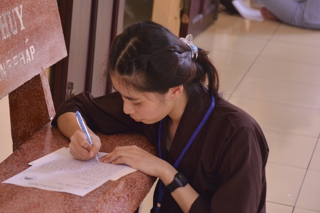 Sixth day of Summer Retreat 2022 at Hoang Phap Pagoda