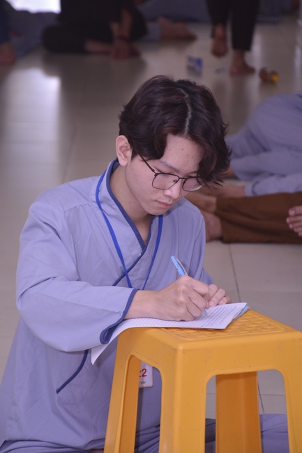 Sixth day of Summer Retreat 2022 at Hoang Phap Pagoda