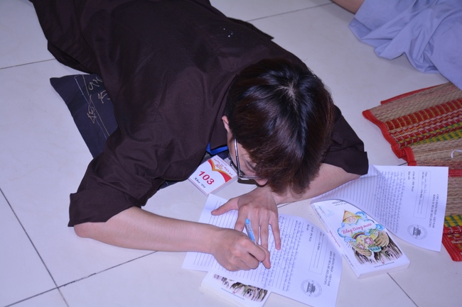 Sixth day of Summer Retreat 2022 at Hoang Phap Pagoda