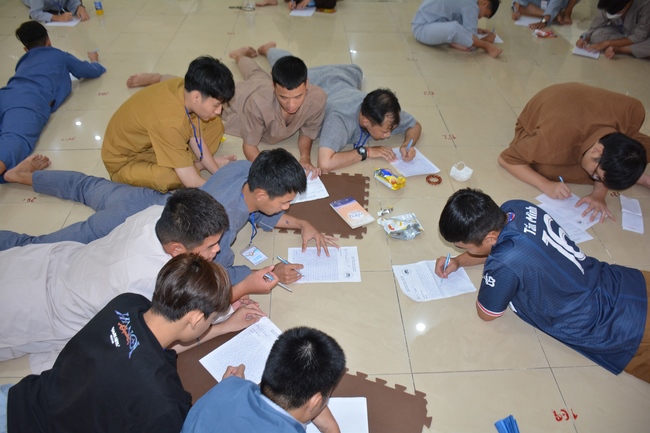 Sixth day of Summer Retreat 2022 at Hoang Phap Pagoda