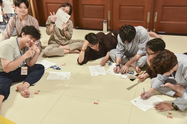 Sixth day of Summer Retreat 2022 at Hoang Phap Pagoda