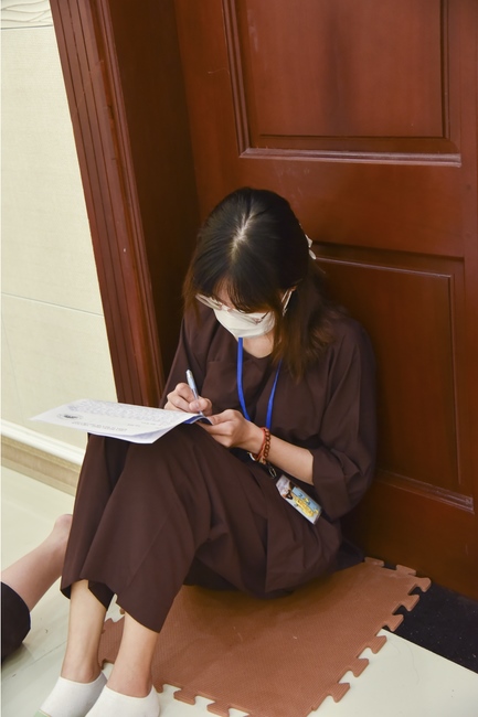 Sixth day of Summer Retreat 2022 at Hoang Phap Pagoda