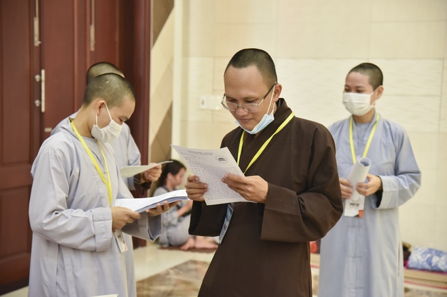Sixth day of Summer Retreat 2022 at Hoang Phap Pagoda