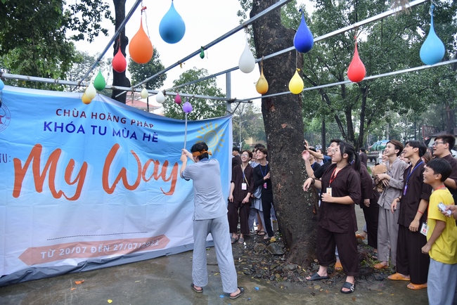 Sixth day of Summer Retreat 2022 at Hoang Phap Pagoda