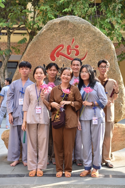 Sixth day of Summer Retreat 2022 at Hoang Phap Pagoda