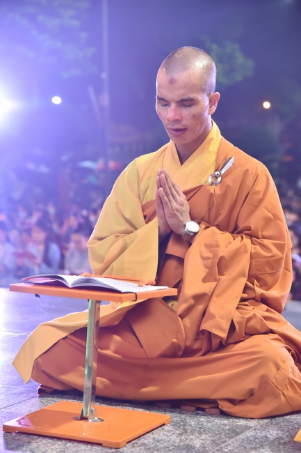 Sixth day of Summer Retreat 2022 at Hoang Phap Pagoda