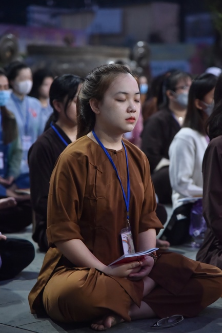 Sixth day of Summer Retreat 2022 at Hoang Phap Pagoda