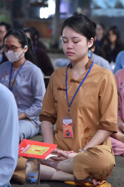 Sixth day of Summer Retreat 2022 at Hoang Phap Pagoda