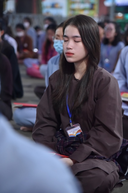 Sixth day of Summer Retreat 2022 at Hoang Phap Pagoda