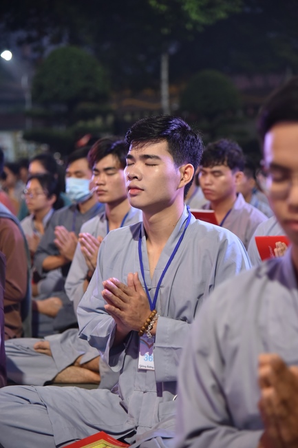 Sixth day of Summer Retreat 2022 at Hoang Phap Pagoda