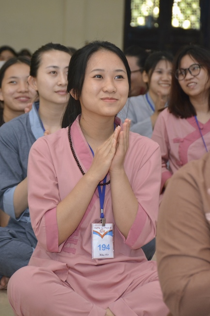 Sixth day of Summer Retreat 2022 at Hoang Phap Pagoda