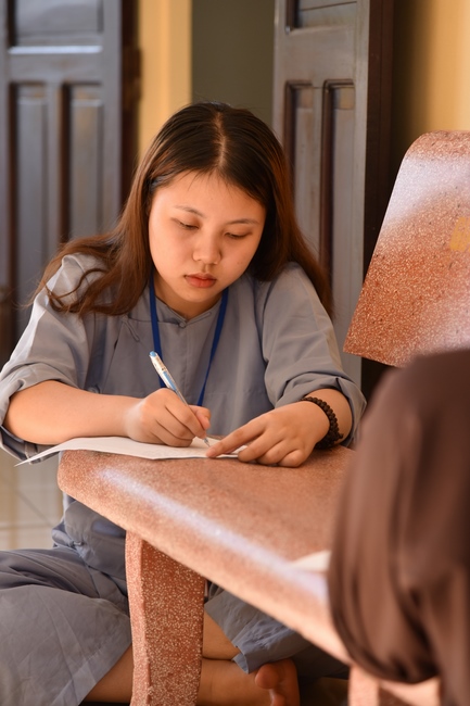 Sixth day of Summer Retreat 2022 at Hoang Phap Pagoda