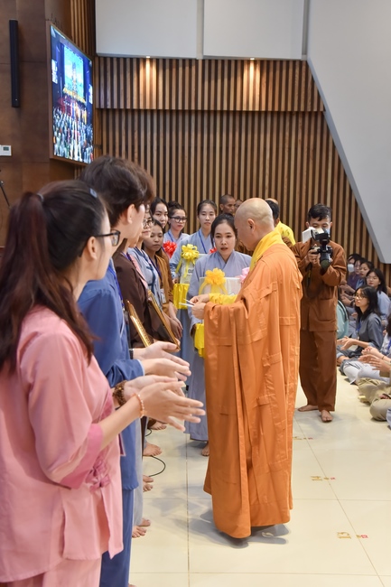Seventh day of Summer Retreat 2022 at Hoang Phap Pagoda
