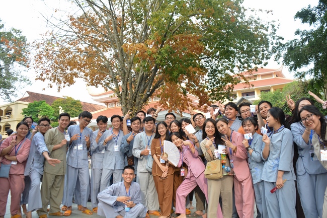 Seventh day of Summer Retreat 2022 at Hoang Phap Pagoda