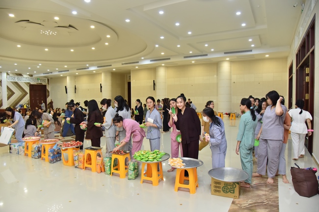Seventh day of Summer Retreat 2022 at Hoang Phap Pagoda