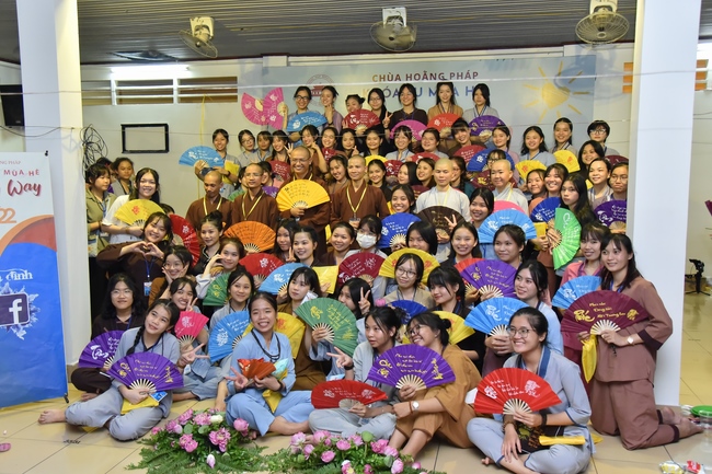 Seventh day of Summer Retreat 2022 at Hoang Phap Pagoda